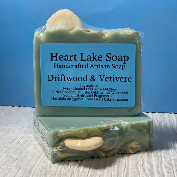 Vetiver & Driftwood 5oz Soap Bar