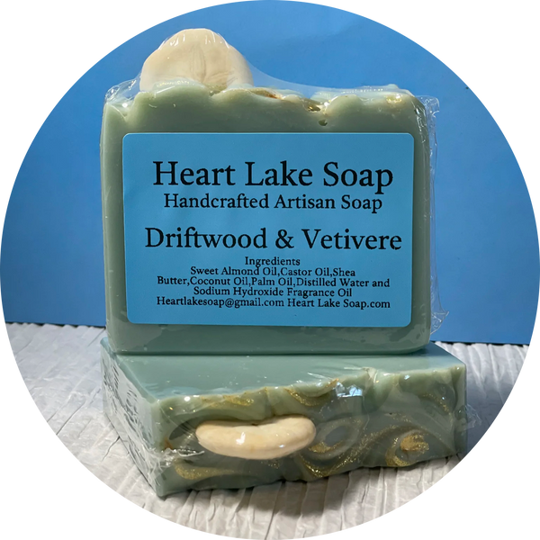 Vetiver & Driftwood 5oz Soap Bar