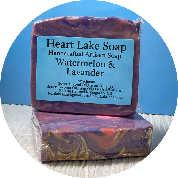 Watermelon Lavender 5oz Soap Bar